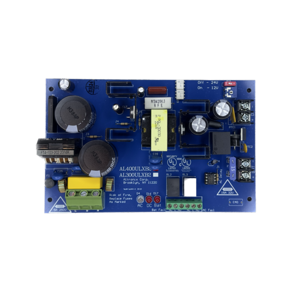 altronix 400ulxb 2 power supply board